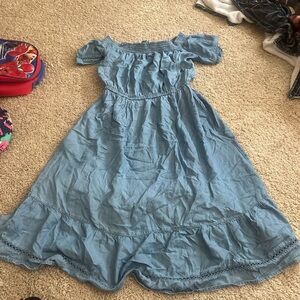 Old Navy Denim Blue Dress
